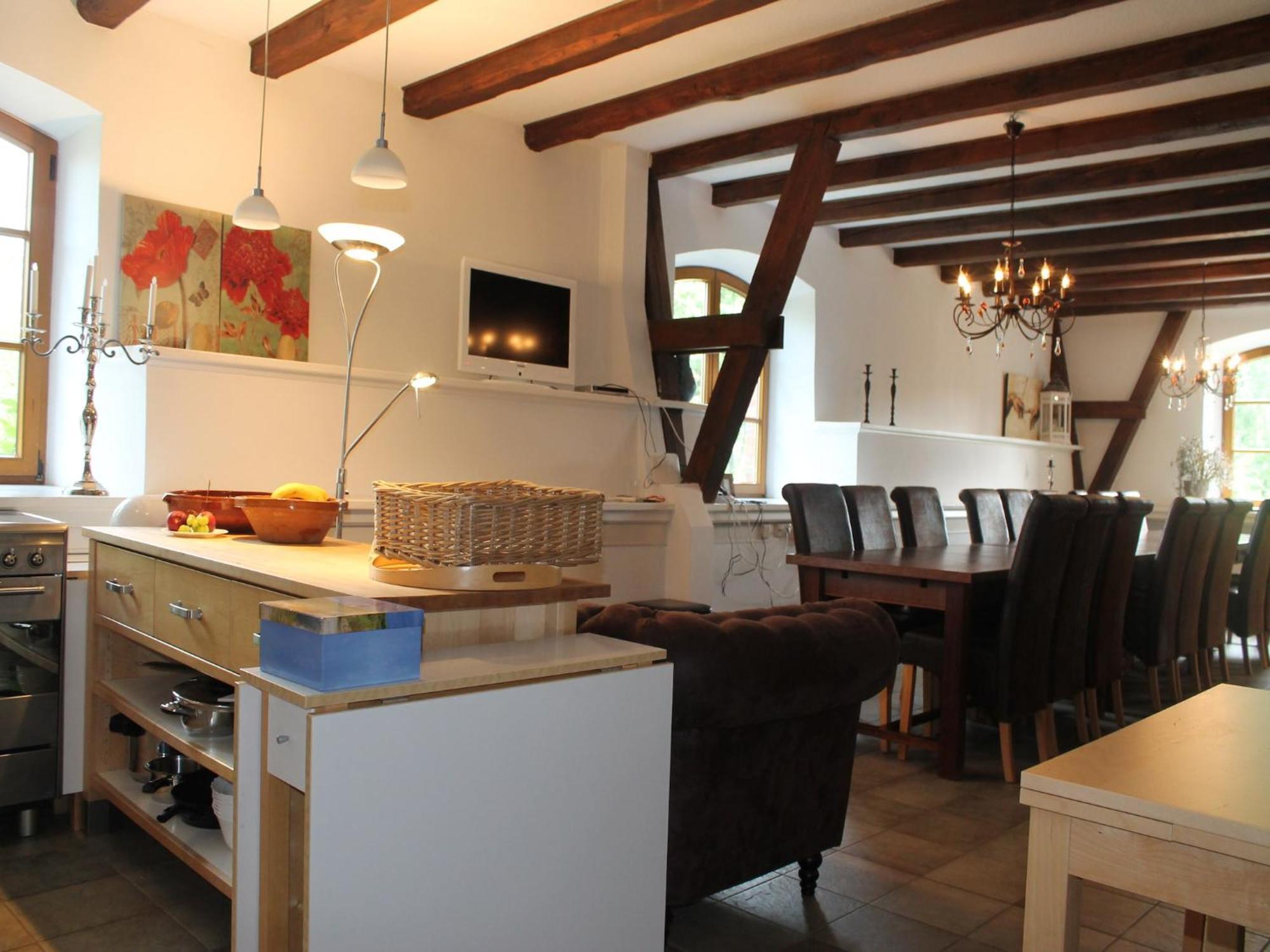 Villa Mansion In Gressow With Terrace Garden Bbq Pond Bicycles Extérieur photo